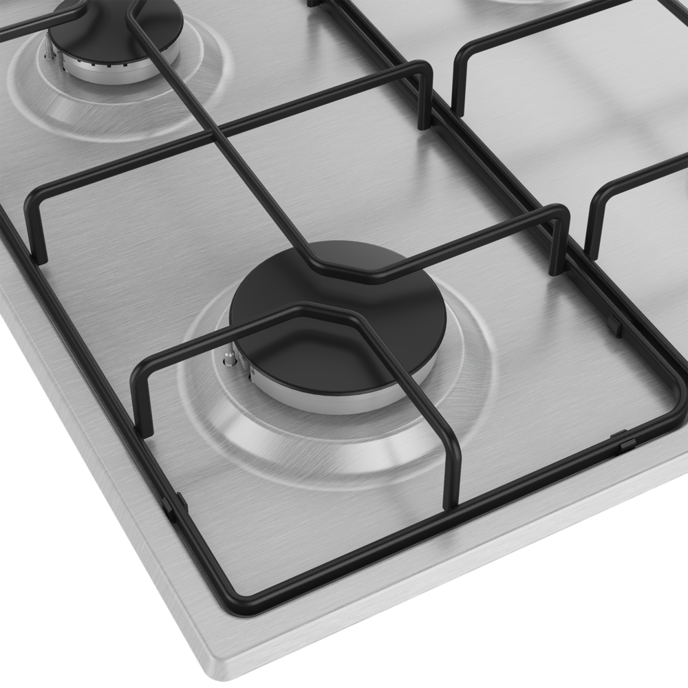 OMD D 611 EI Gazlı Metal Tablalı Ocak