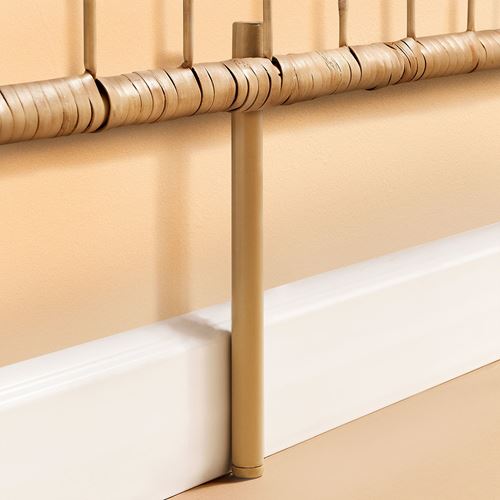 TOLKNING yatak başı, rattan, el yapımı
