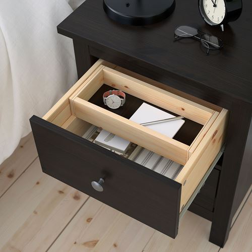 HEMNES komodin, venge, 54x66 cm