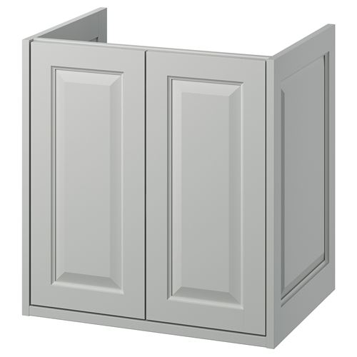 TÄNNFORSEN lavabo dolabı, açık gri, 60x48x63 cm, 1 kapaklı