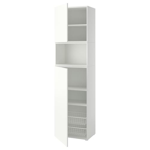 PLATSA PLATSA gardırop, beyaz, 60x42x221 cm