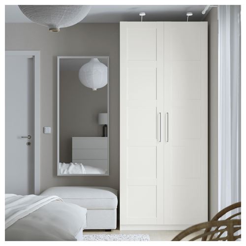 PAX/BERGSBO PAX gardırop, beyaz, 100x60x236 cm