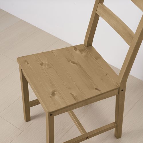 HÄGERNÄS ahşap sandalye, antika vernik-çam