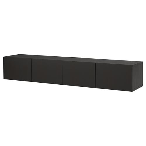 BESTÅ tv sehpası, venge, 240x42x38 cm, LAPPVIKEN