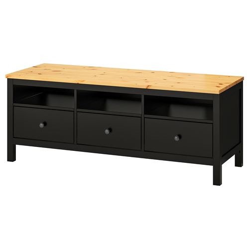 HEMNES tv sehpası, venge-kahverengi, 148x47x57 cm