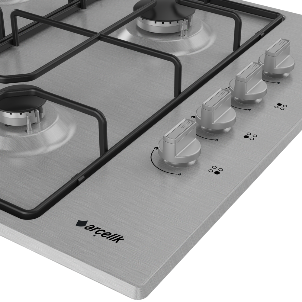OMD D 611 EID Gazlı Metal Tablalı Ocak