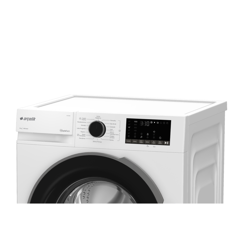9100 DMX 9 Kg Çamaşır Makinesi