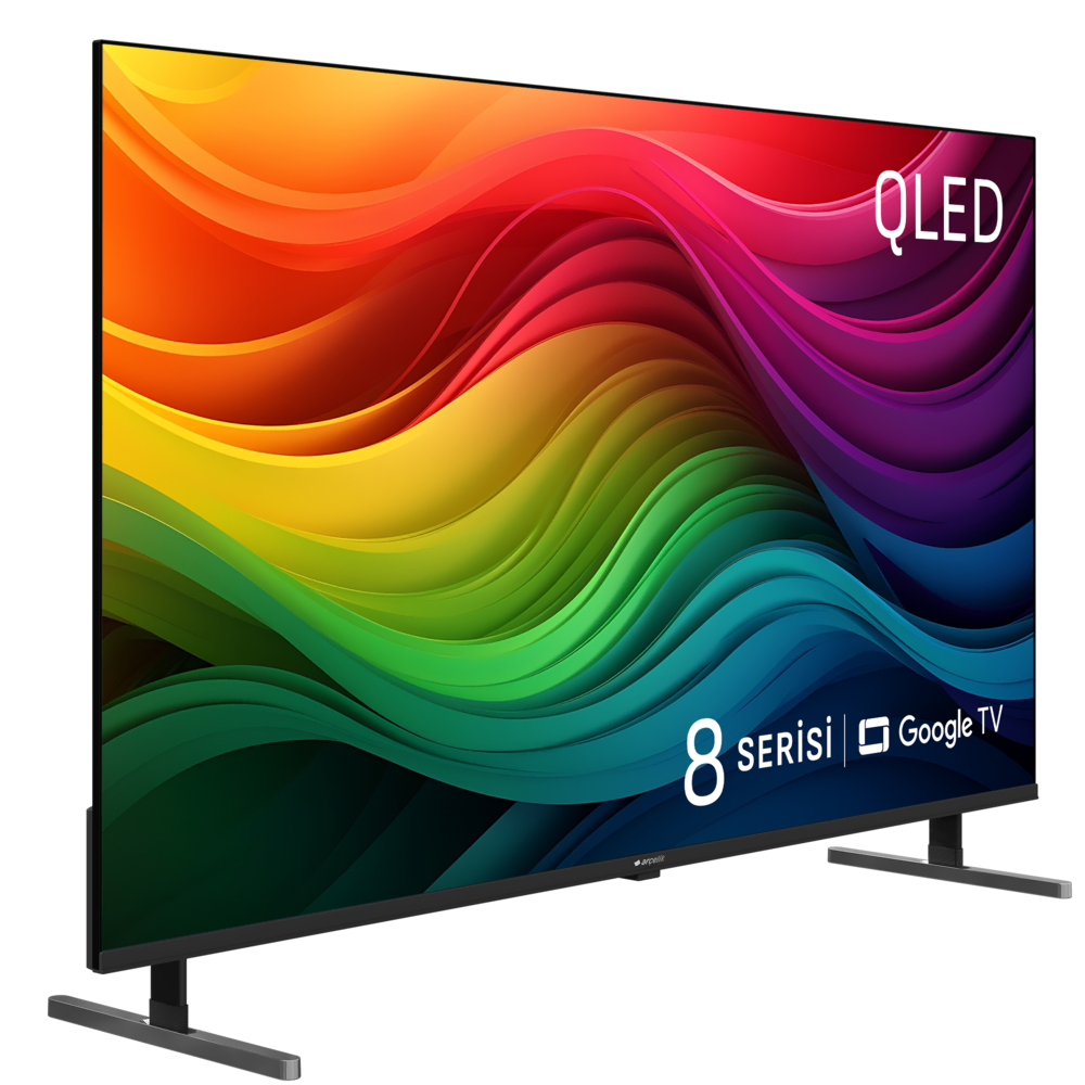 8 serisi QLED 50" 4K UHD Google TV - A 850 C Smart TV