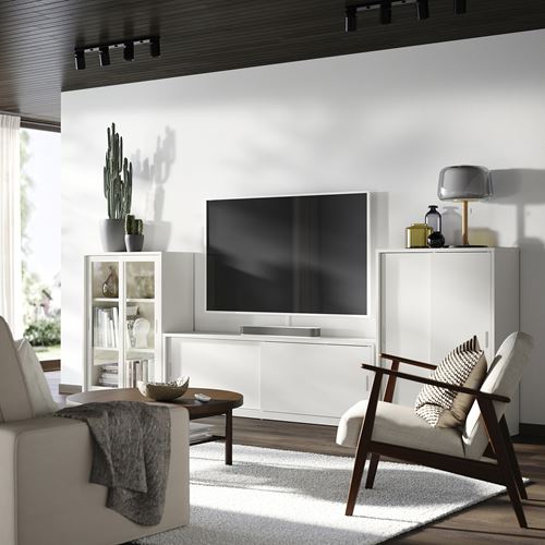TONSTAD tv ünitesi, kırık beyaz, 339x37x116 cm