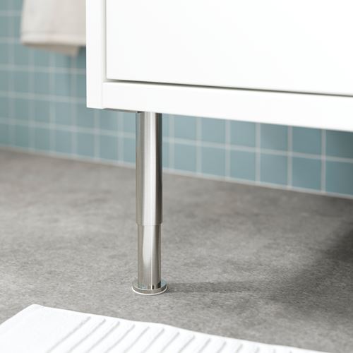 ALMAÅN dolap ayağı, paslanmaz çelik, 12-20 cm