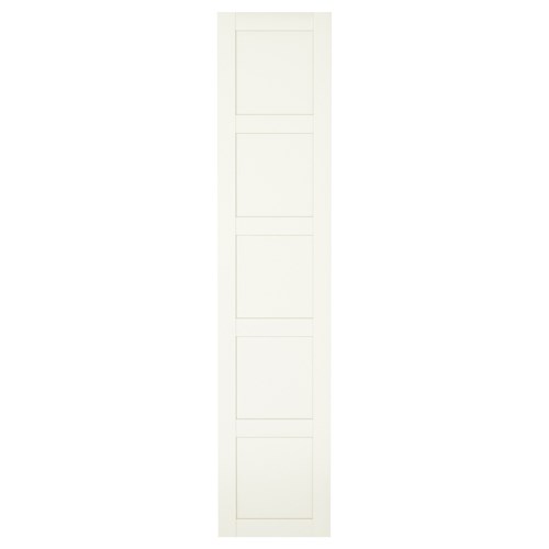 BERGSBO gardırop kapağı, beyaz, 50x229 cm, menteşesiz