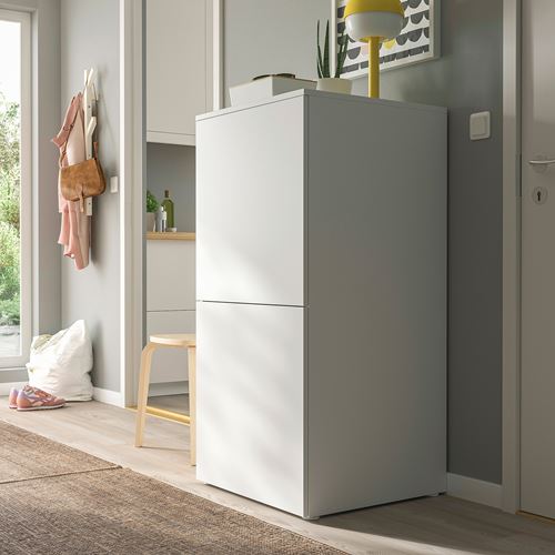 PLATSA/FONNES PLATSA dolap sistemi, beyaz, 60x57x123 cm
