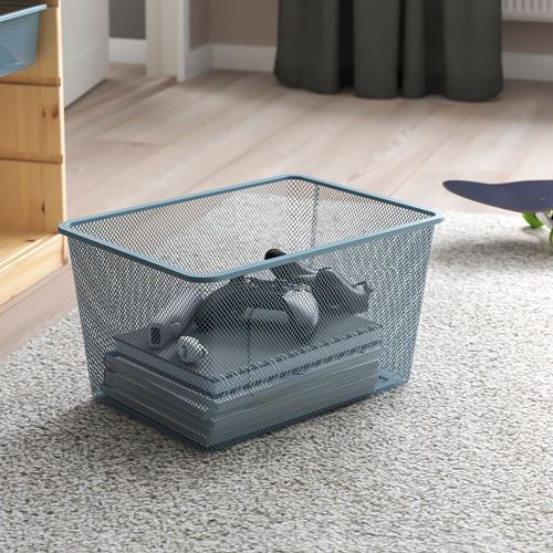 TROFAST saklama ünitesi, çam-gri-mavi, 93x44x52 cm