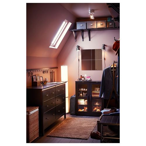 HEMNES 8 çekmeceli şifonyer, venge