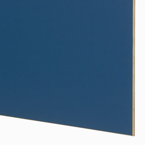 PAX/MEHAMN PAX sürgü kapaklı gardırop, ağartılmış meşe görünümlü-ceviz-mavi, 150x66x201 cm