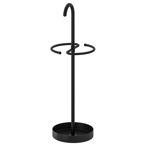 NIPASEN şemsiyelik, siyah, 76 cm