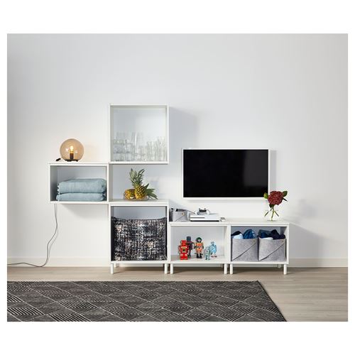 PLATSA/FONNES PLATSA dolap sistemi, beyaz, 180x42x113 cm