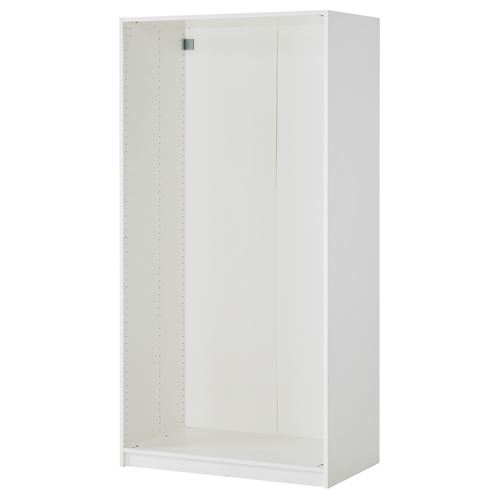 PAX/BERGSBO PAX gardırop, beyaz, 100x60x236 cm