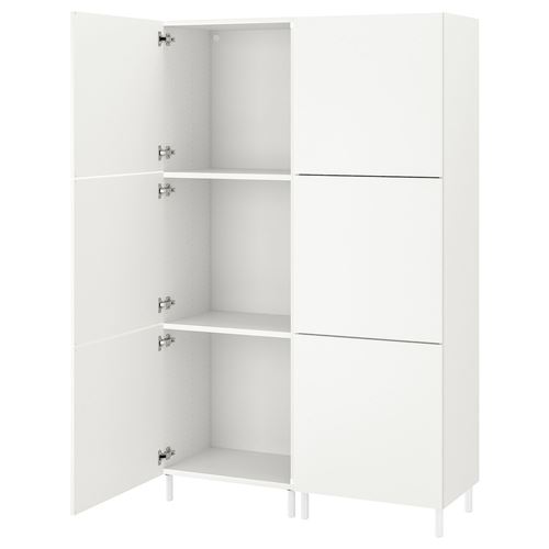 PLATSA/FONNES PLATSA gardırop, beyaz, 120x42x191 cm
