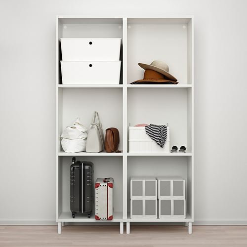 PLATSA PLATSA gardırop, beyaz, 120x42x191 cm