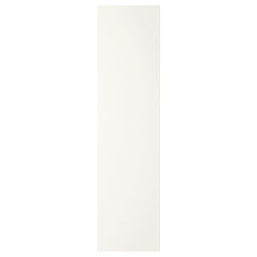 FORSAND gardırop kapağı, beyaz, 50x195 cm, menteşesiz