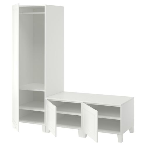 PLATSA PLATSA gardırop, beyaz, 180x57x191 cm