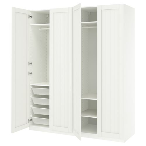 PAX/GULLABERG PAX gardırop, beyaz, 200x60x236 cm