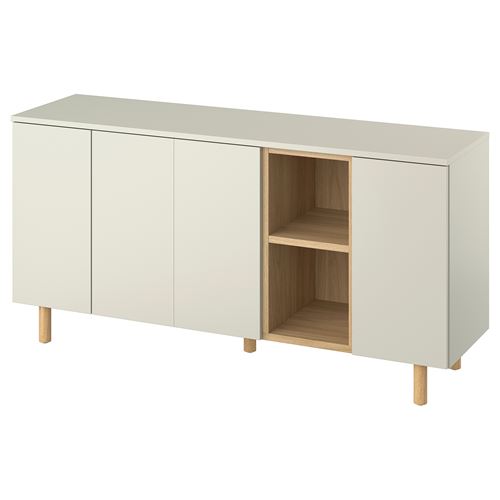 LEDAMOT konsol, açık gri-bej, 150x42x75 cm