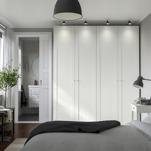 PAX/GULLABERG PAX gardırop, beyaz, 200x60x236 cm
