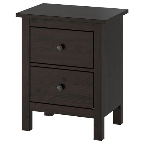 HEMNES komodin, venge, 54x66 cm