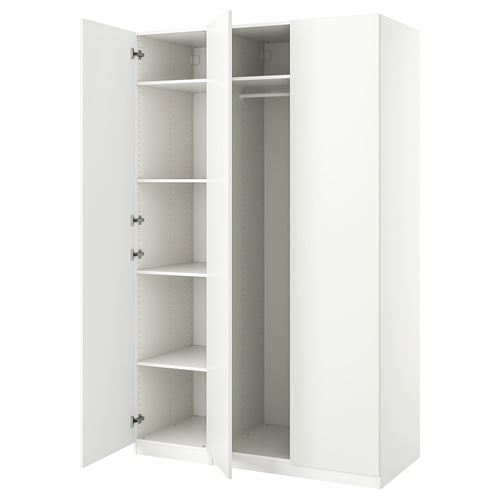 PAX/FORSAND PAX gardırop, beyaz, 150x60x236 cm