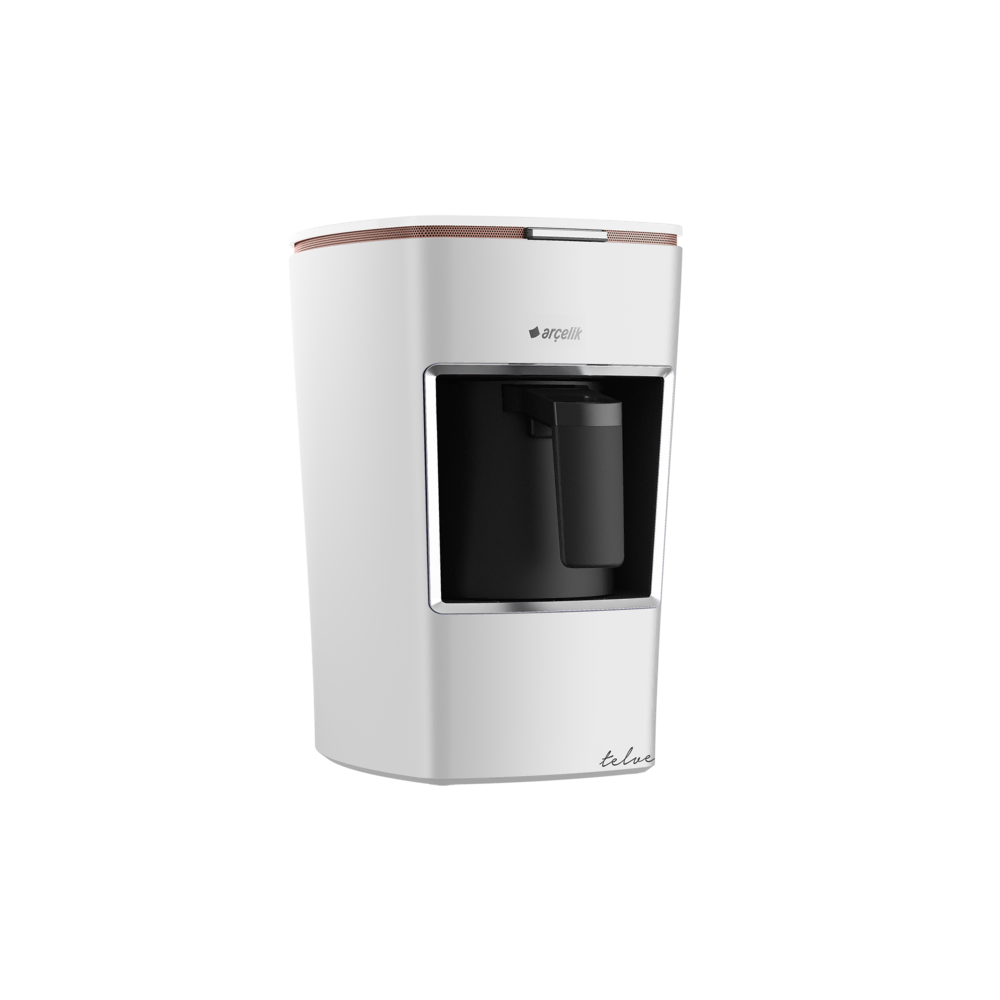 K 3300 Mini Telve Beyaz Türk Kahve Makinesi
