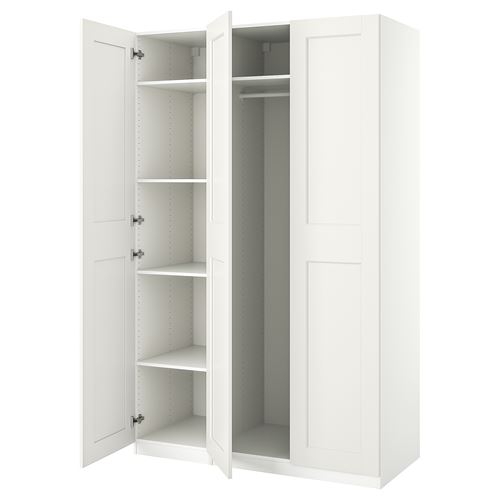PAX/GRIMO PAX gardırop, beyaz, 150x60x236 cm