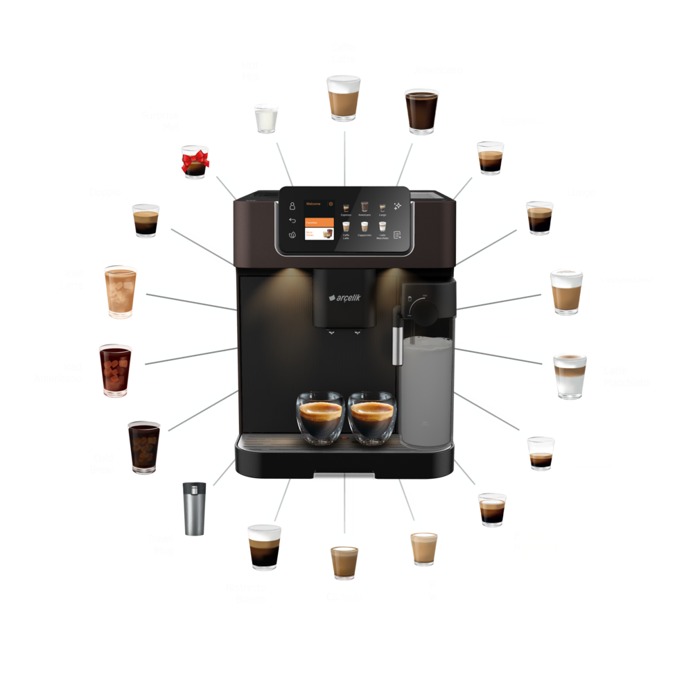 Imperium Barista EM 9495 Tam Otomatik Espresso Makinesi