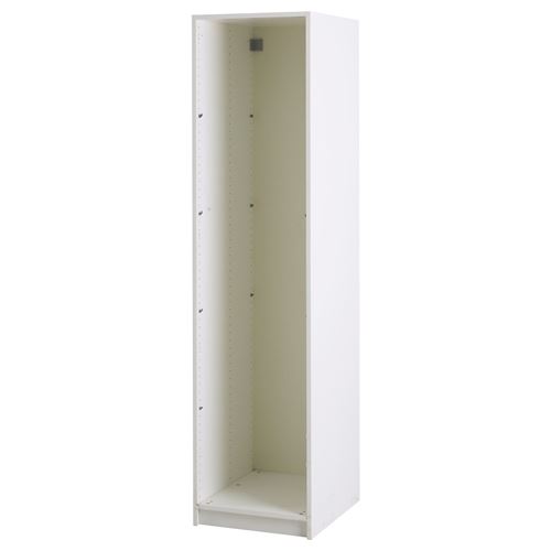 PAX/BERGSBO PAX gardırop, beyaz, 50x60x236 cm