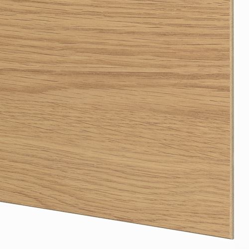 PAX/MEHAMN PAX sürgü kapaklı gardırop, beyaz-meşe görünümlü, 150x66x236 cm