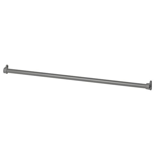 KOMPLEMENT askı borusu, koyu gri, 100 cm
