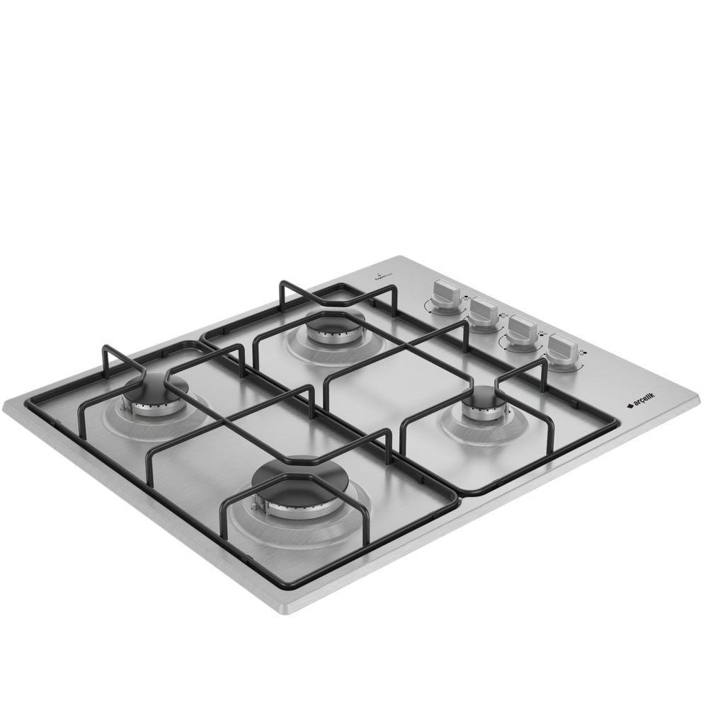 OMD D 611 EI Gazlı Metal Tablalı Ocak