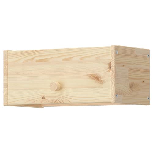 RAGGBERG raflı askılık, çam, 40x21x17 cm