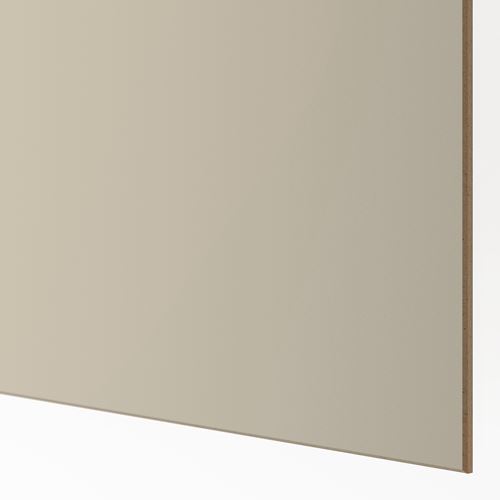 PAX/MEHAMN/AULI PAX sürgü kapaklı gardırop, bej, 150x66x201 cm