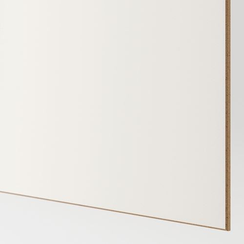 PAX/MEHAMN PAX sürgü kapaklı gardırop, beyaz-ağartılmış meşe görünümlü, 200x44x236 cm