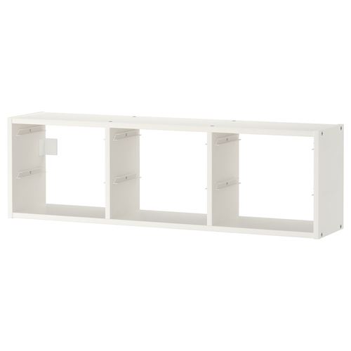 TROFAST duvar rafı iskeleti, beyaz, 99x21x30 cm