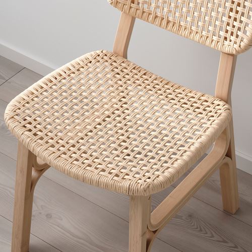 VOXLÖV ahşap sandalye, bambu
