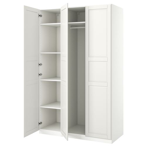 PAX/TYSSEDAL PAX gardırop, beyaz, 150x60x236 cm
