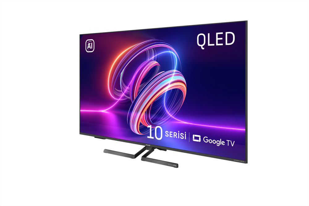 Imperium 10 AI QLED 144Hz VRR 55" 4K UHD Google TV - A 1055 C AI Smart TV