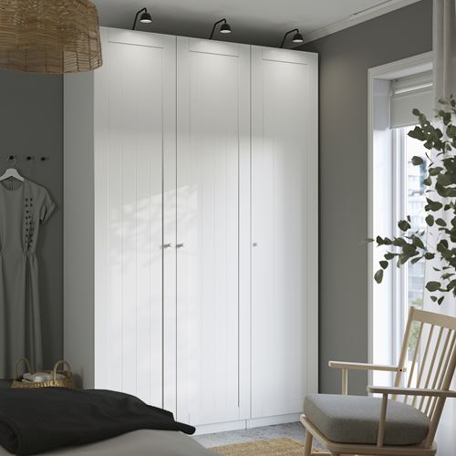 GULLABERG gardırop kapağı, beyaz, 50x229 cm, menteşesiz