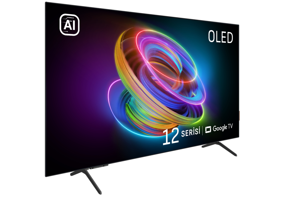 Imperium 12 AI OLED 120 Hz 55" 4K UHD Google TV - A 1255 C AI Smart TV