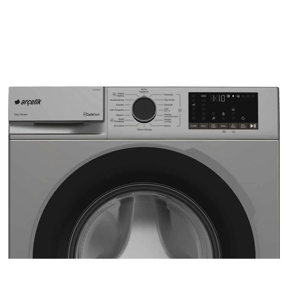 9120 DMXS 9 Kg Çamaşır Makinesi