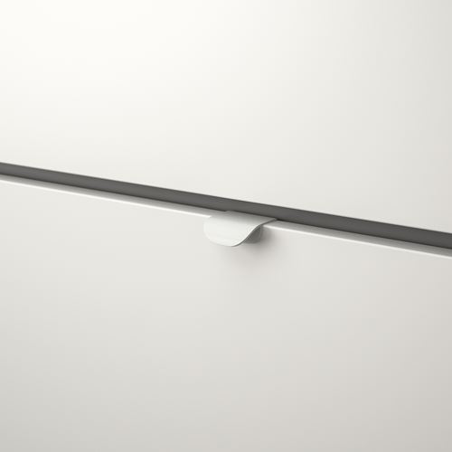 VISTHUS 6 çekmeceli şifonyer, gri-beyaz, 63x126 cm