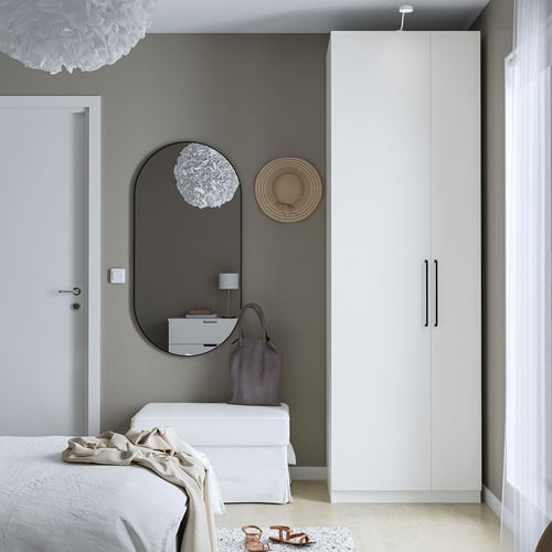 PAX/FORSAND PAX gardırop, beyaz, 75x60x236 cm